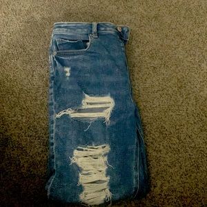 american eagle mom jeans